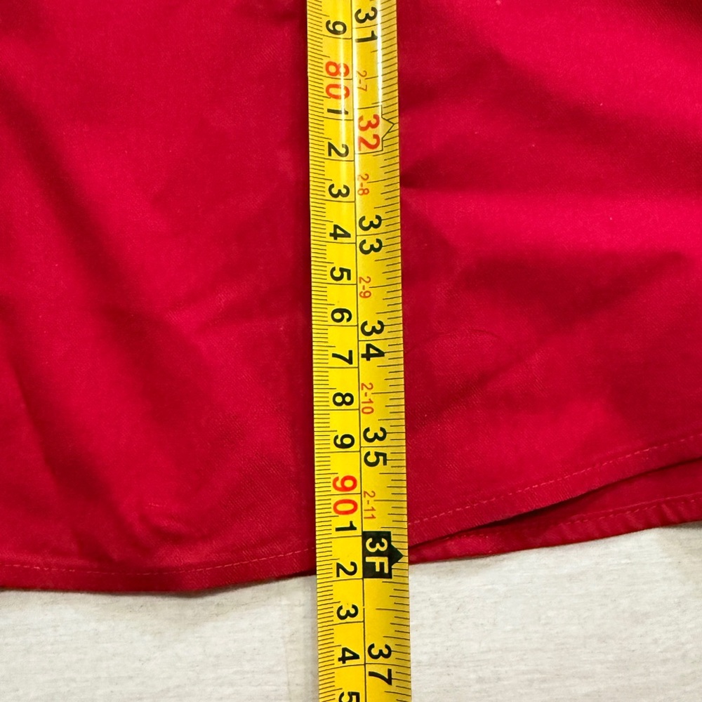 Cutter & Buck Chicago Cubs Cardinal Red Long Sleeve Button Down Shirt Size 3XT - Picture 13 of 14